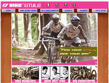 Tablet Screenshot of bikenstyle.de